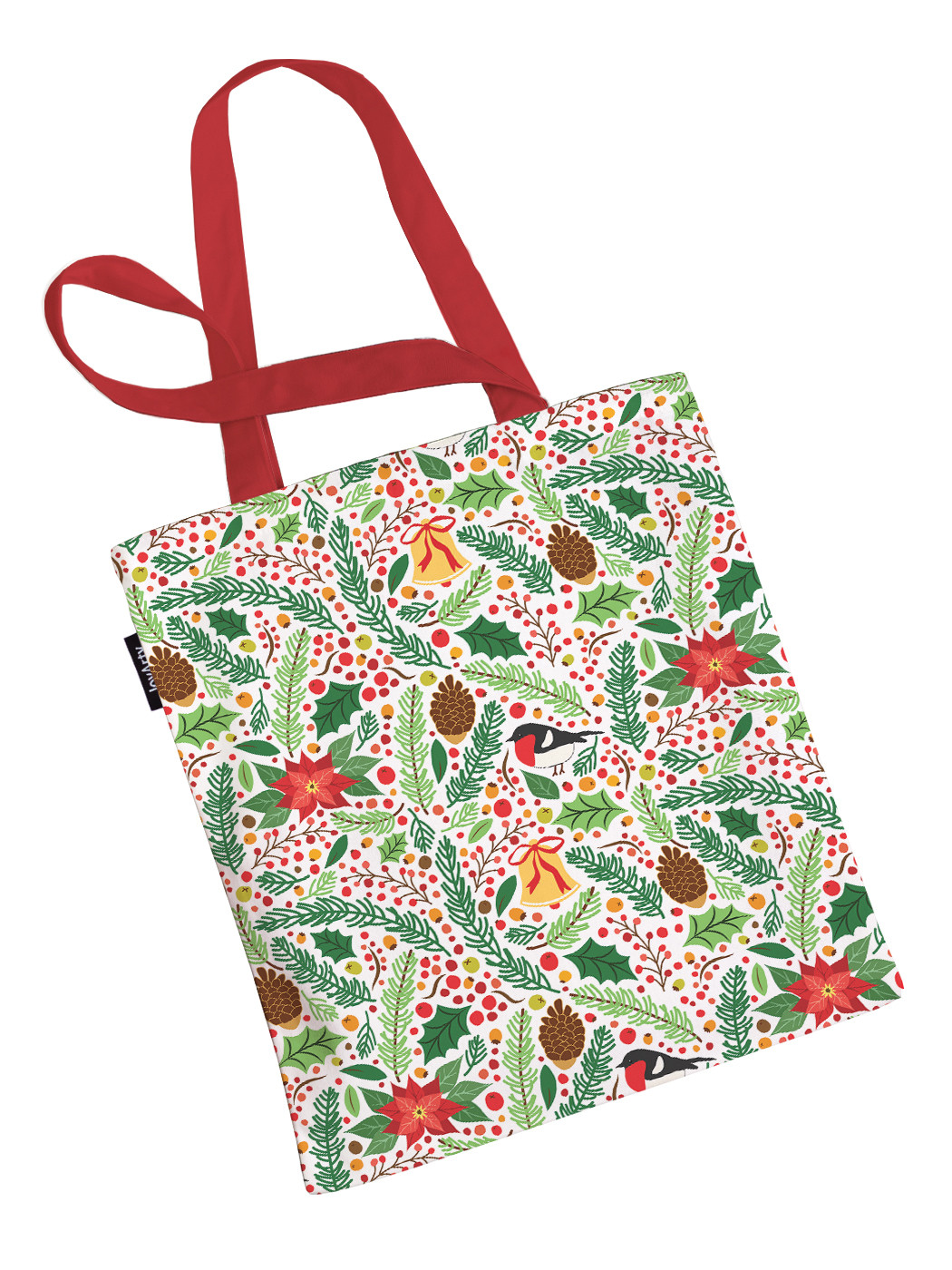 

Сумка шоппер унисекс JoyArty Рождественское настроение, зеленый/красный, Разноцветный, Рождественское настроение