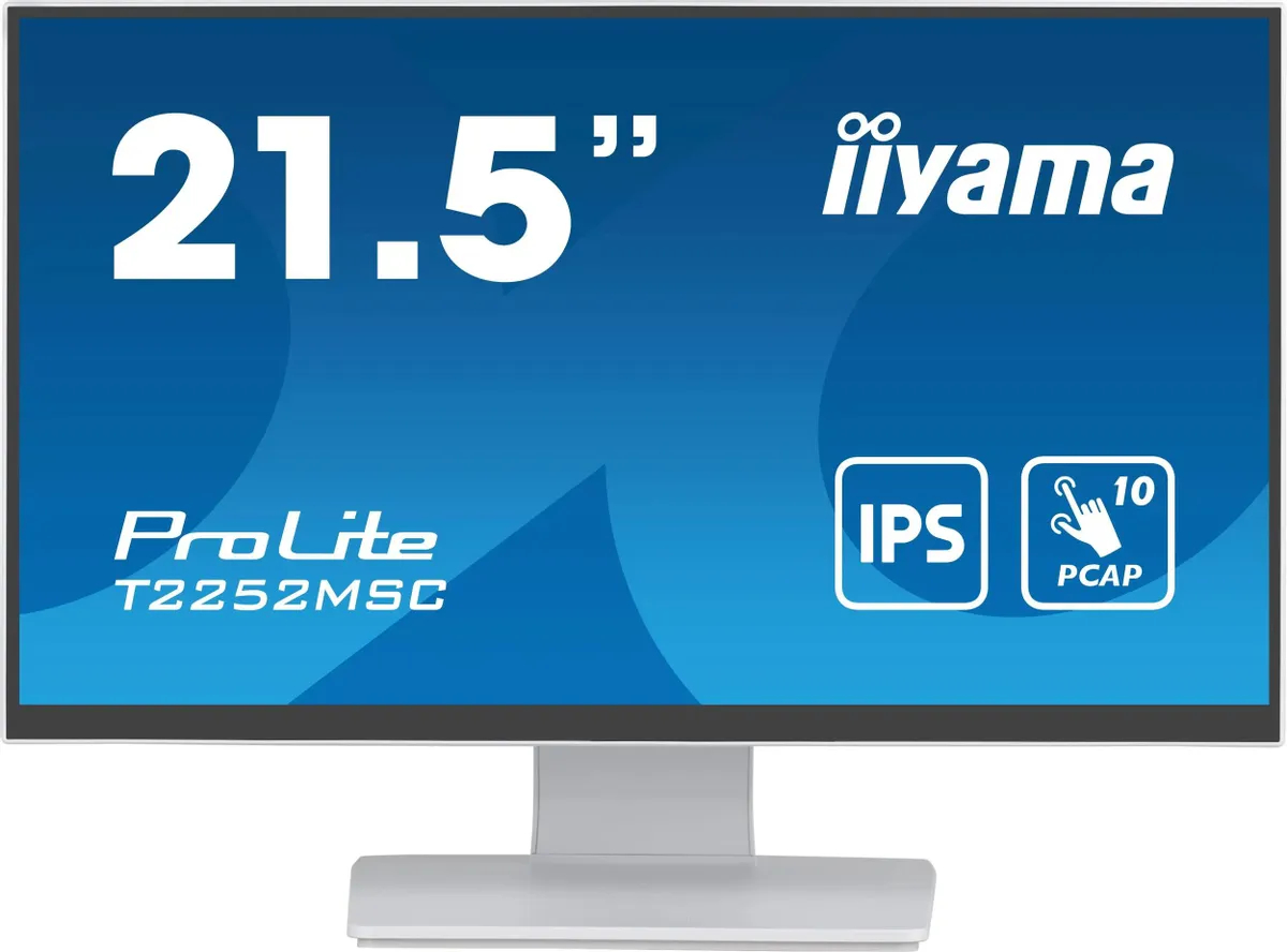 

21.5" Монитор iiyama ProLite T2252MSC-W2 белый 60Hz 1920x1080 IPS, ProLite T2252MSC-W2