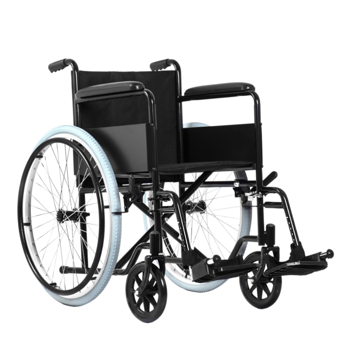 фото Кресло-коляска инвалидное ortonica base 100 48uu складное ширина сиденья 48 см
