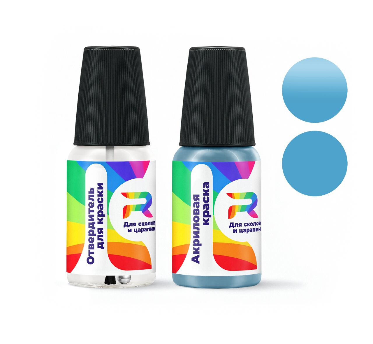 

Подкраска для сколов и царапин авто RAL 5024, Pastellblau