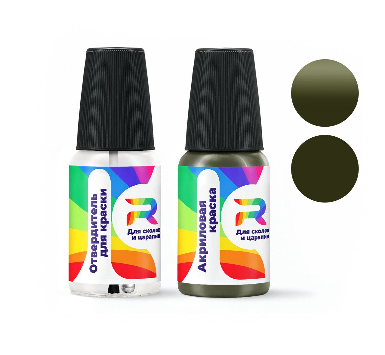 

Подкраска для сколов и царапин авто RAL 6003, Olivgruen