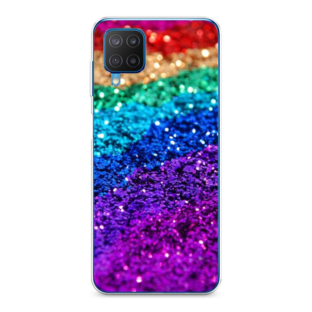 

Чехол Awog на Samsung Galaxy M12 / Самсунг M12 "Блестящая радуга рисунок", Разноцветный, 2102650-3