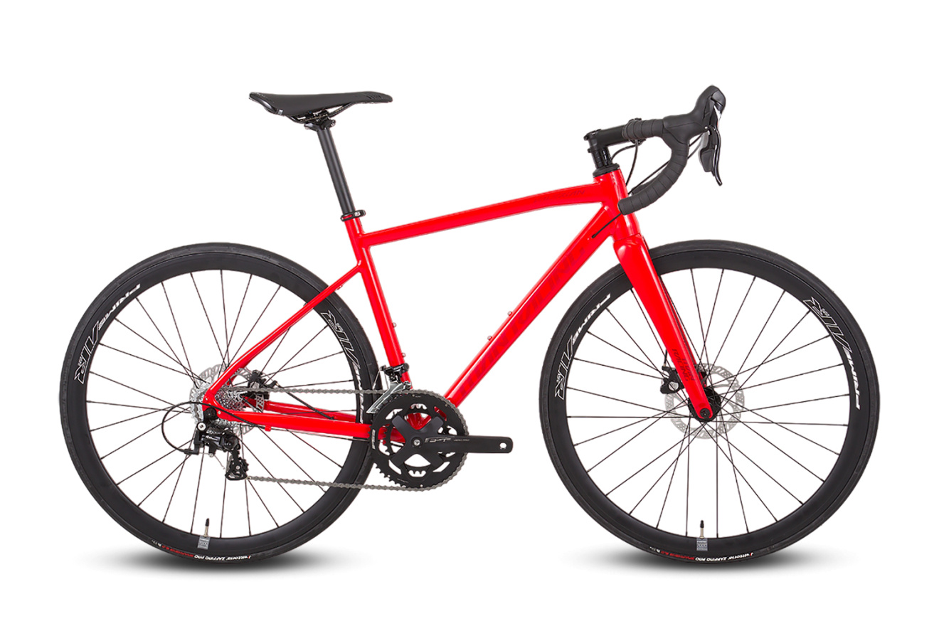 Шоссейный велосипед Titan Racing Valerian Sport, год 2024, цвет Красный, ростовка 21