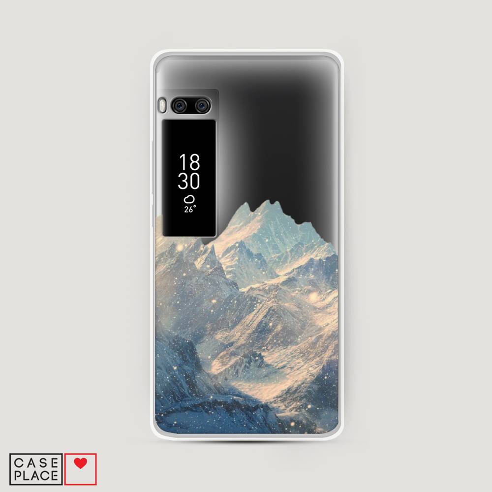 

Чехол Awog на Meizu Pro 7 "Горы арт 2", Серый, 71850-10