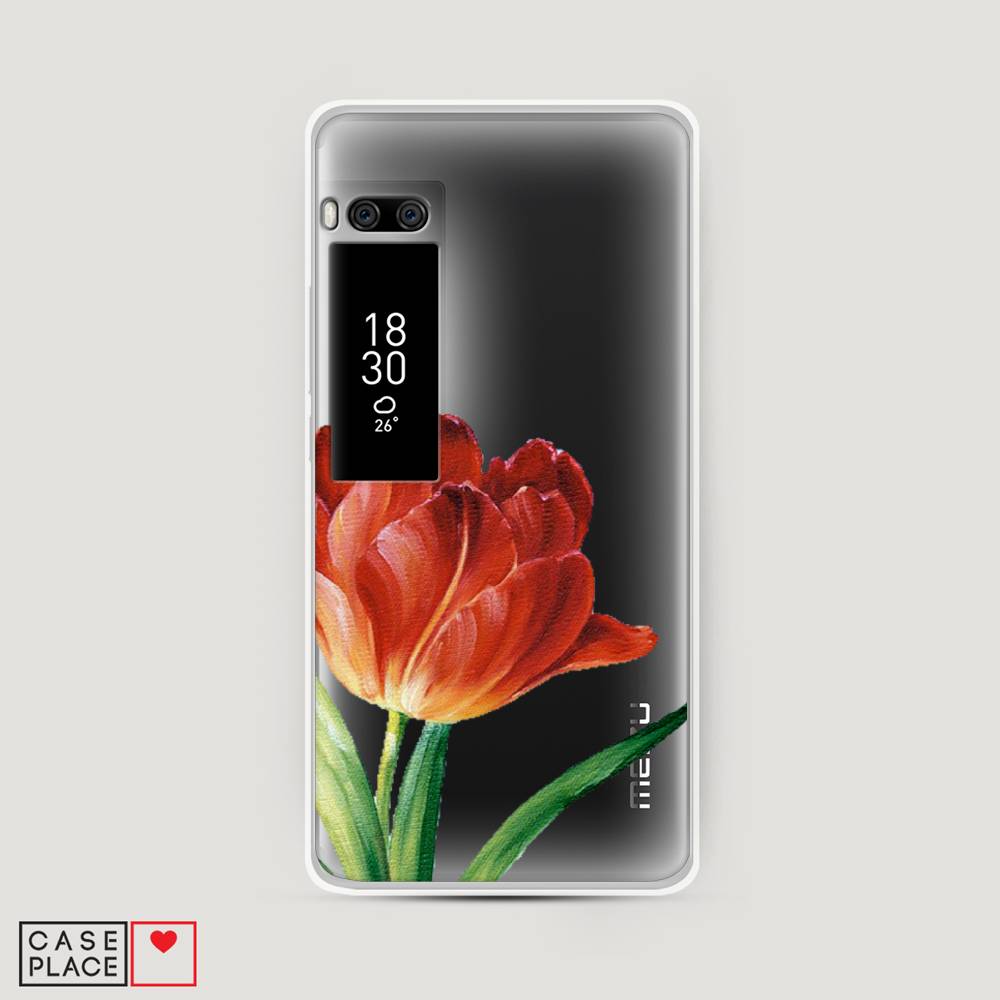 

Чехол Awog на Meizu Pro 7 "Красный тюльпан", Оранжевый;зеленый, 71850-8