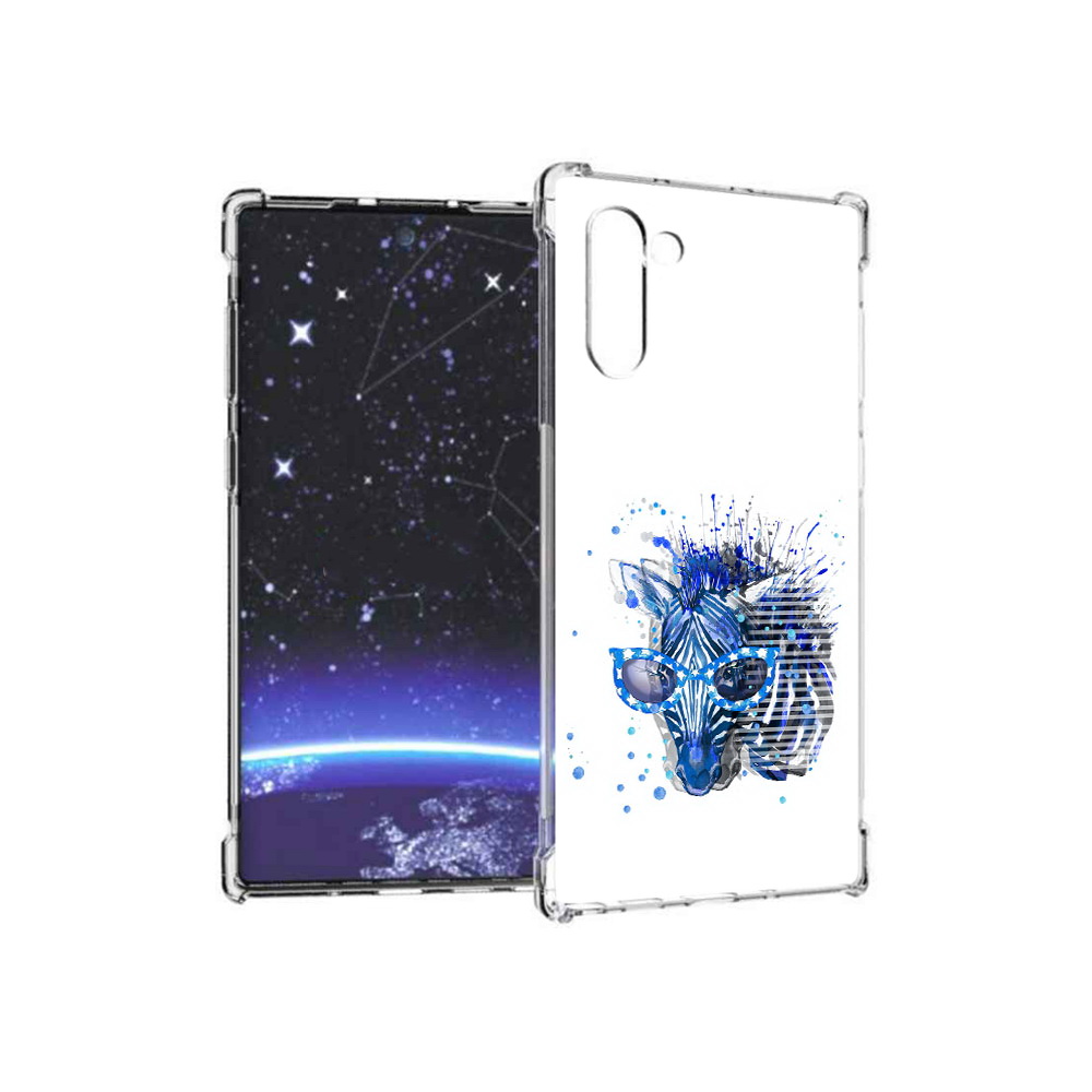 

Чехол MyPads Tocco для Samsung Galaxy Note 10 расплывчатая зебра (PT135782.511.577), Прозрачный, Tocco