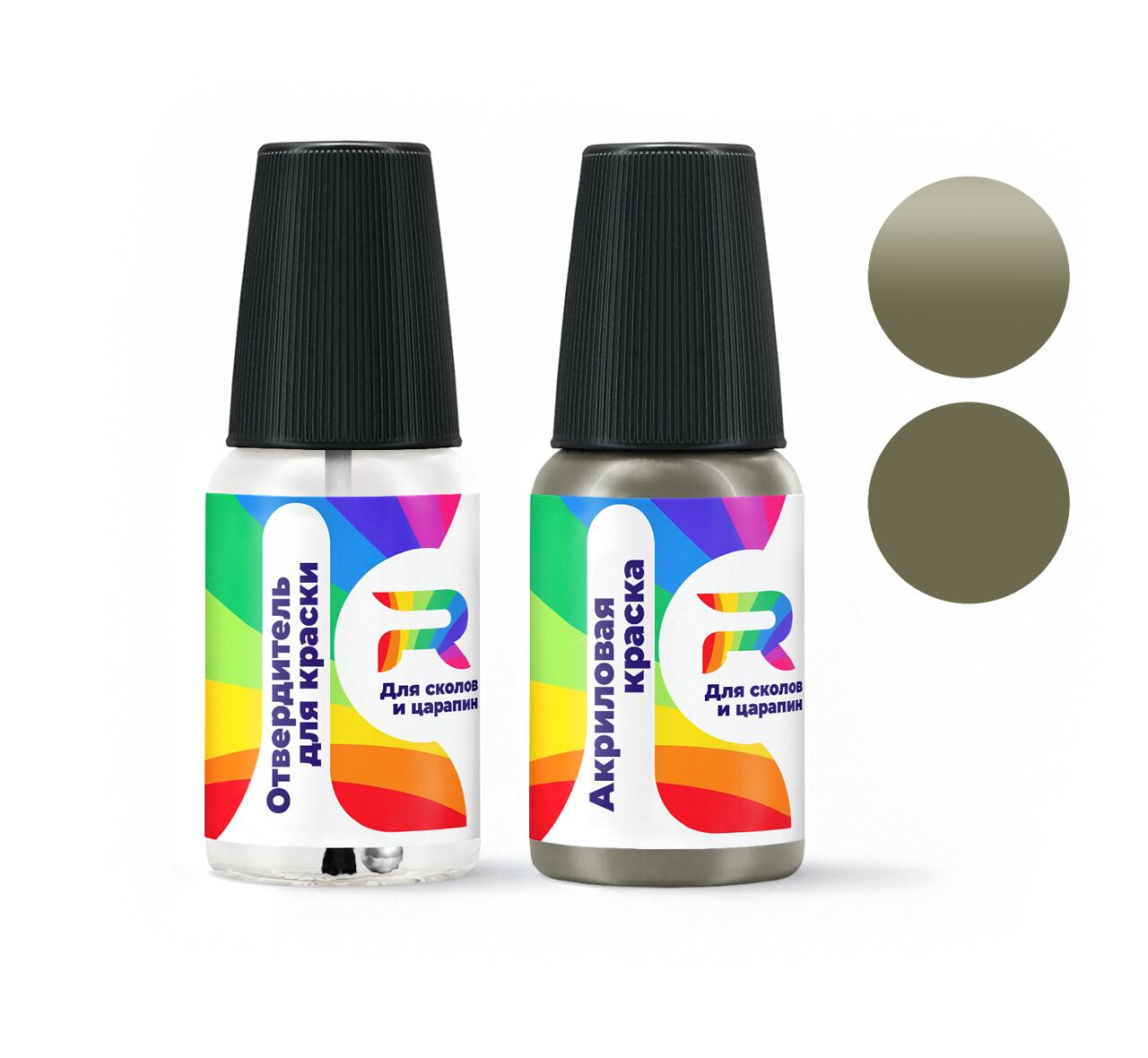 

Подкраска для сколов и царапин авто RAL 7003, Moosgrau