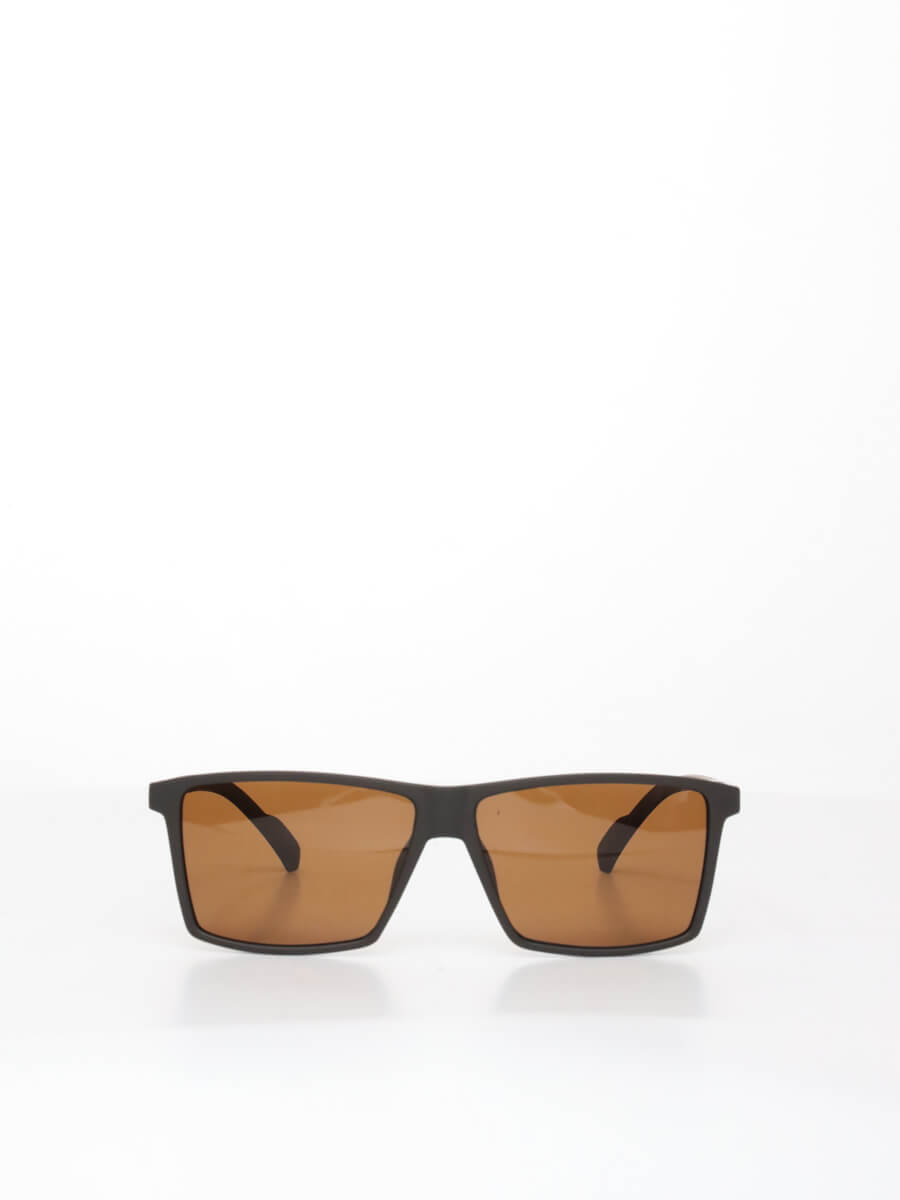 Солнезащитные очки мужские Vitacci EV24048-2 коричневые