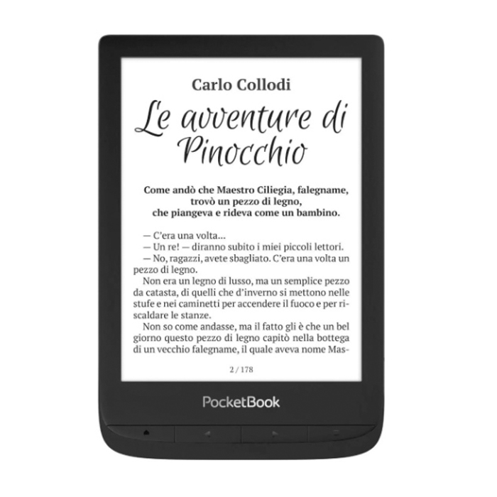 Электронная книга PocketBook черный (PB628-P-WW)