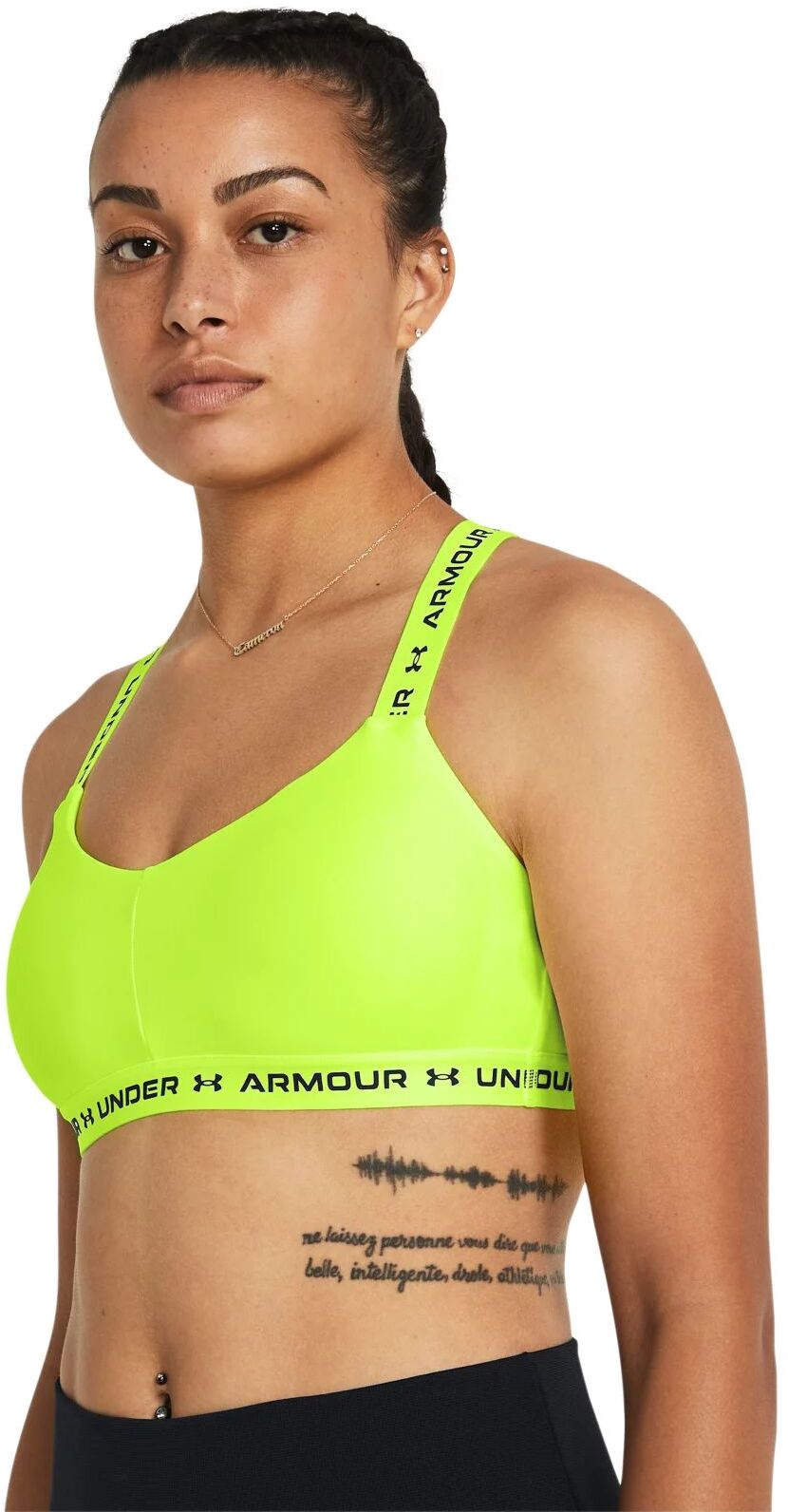 

Топ женский Under Armour Crossback Low желтый XL, Crossback Low