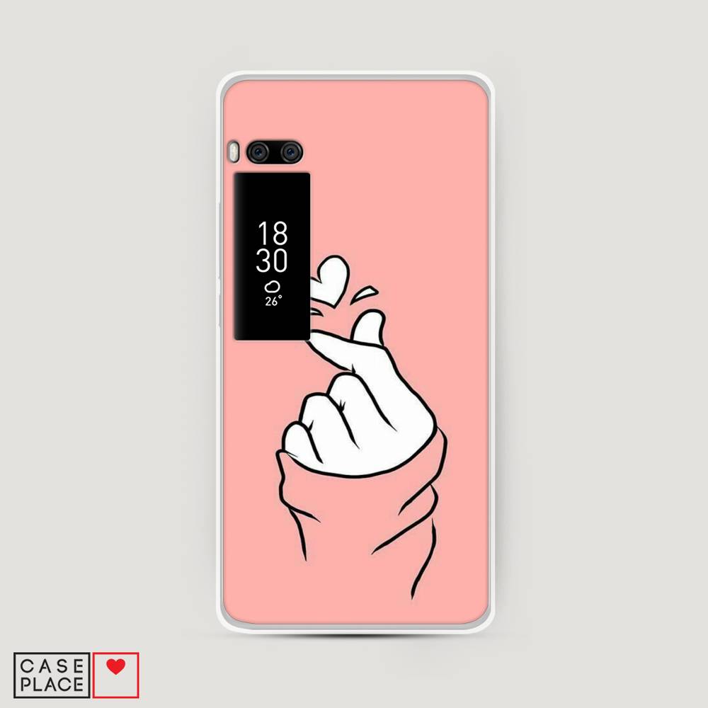 

Чехол Awog на Meizu Pro 7 "Любовь-щелк", Оранжевый, 71850-7
