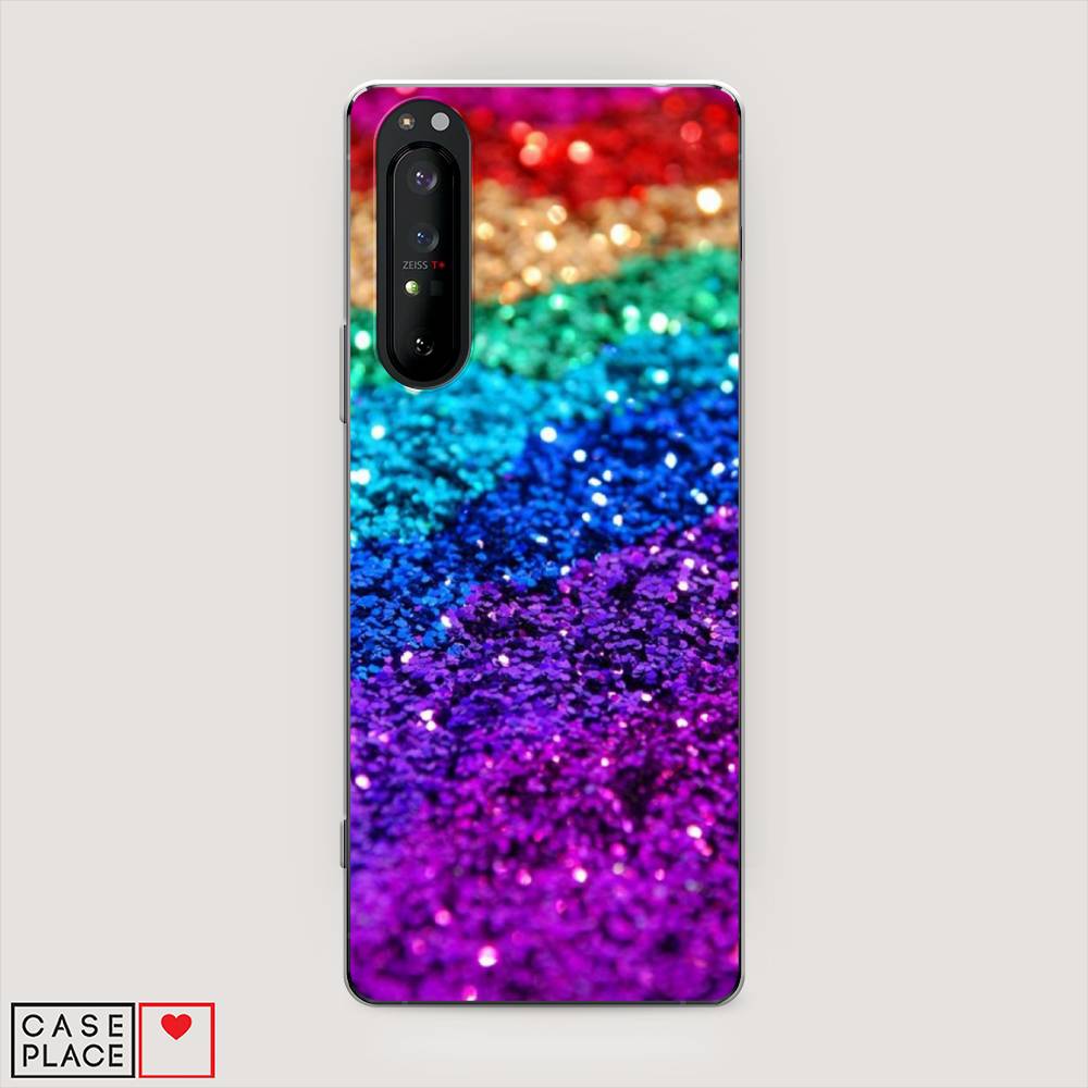 

Чехол Awog на Sony Xperia 1 II "Блестящая радуга рисунок", 54550-3