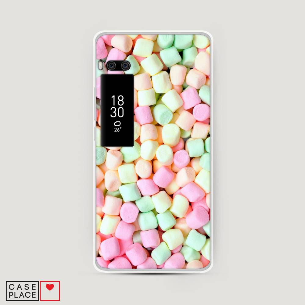 

Чехол Awog на Meizu Pro 7 "Marshmallows", Зеленый;желтый;розовый, 71850-10