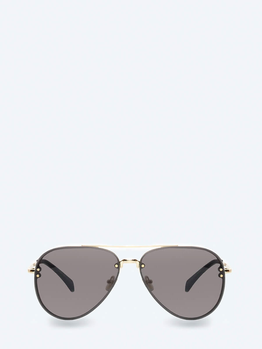 Солнезащитные очки унисекс Vitacci EV24085-3 золотые