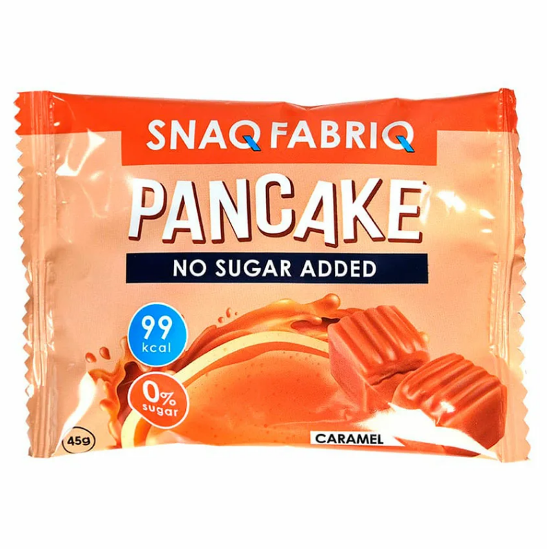

Панкейк Snaq Fabriq Карамель без сахара, 3 шт. х 45 г