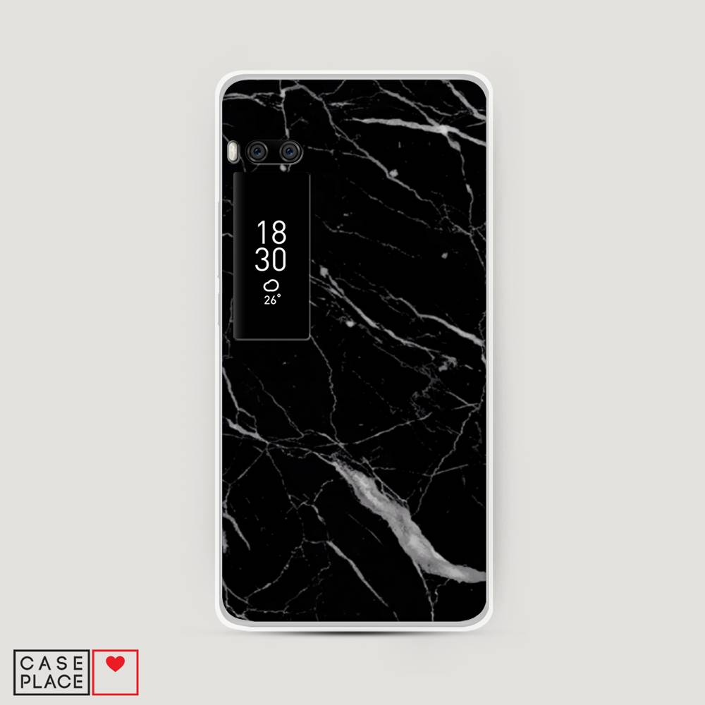 

Чехол Awog "Черный минерал" для Meizu Pro 7, 71850-3