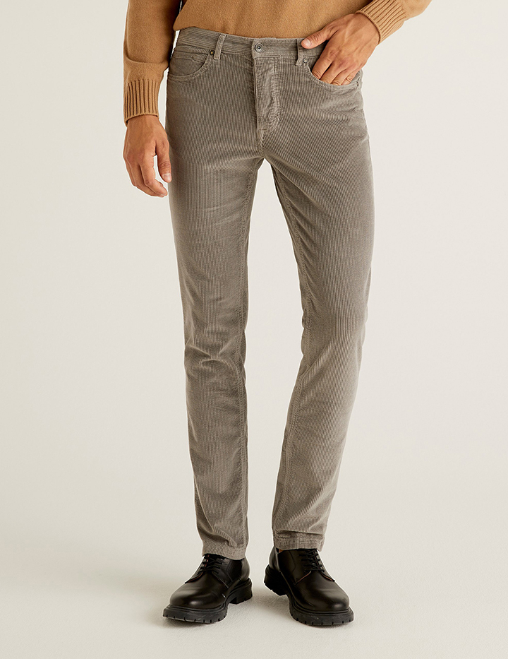 

Брюки мужские United Colors of Benetton 21A_4ALR57BX8 серые 50 RU, 21A_4ALR57BX8