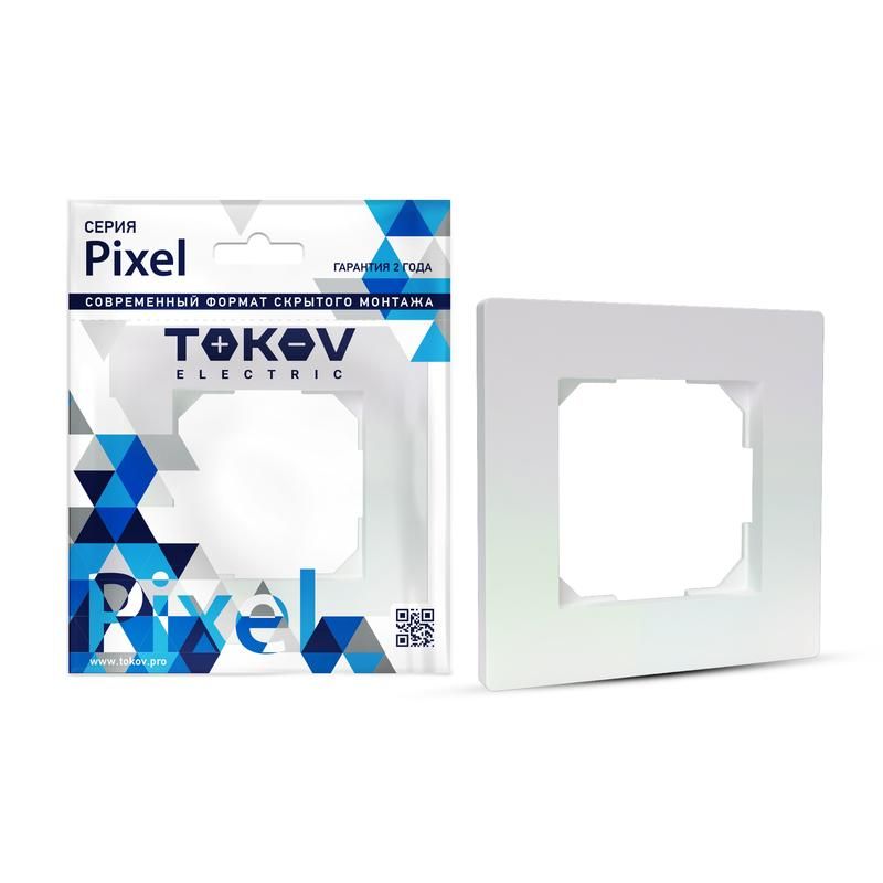 Рамка 1-м Pixel перламутр TOKOV ELECTRIC TKE-PX-RM1-C04 237₽