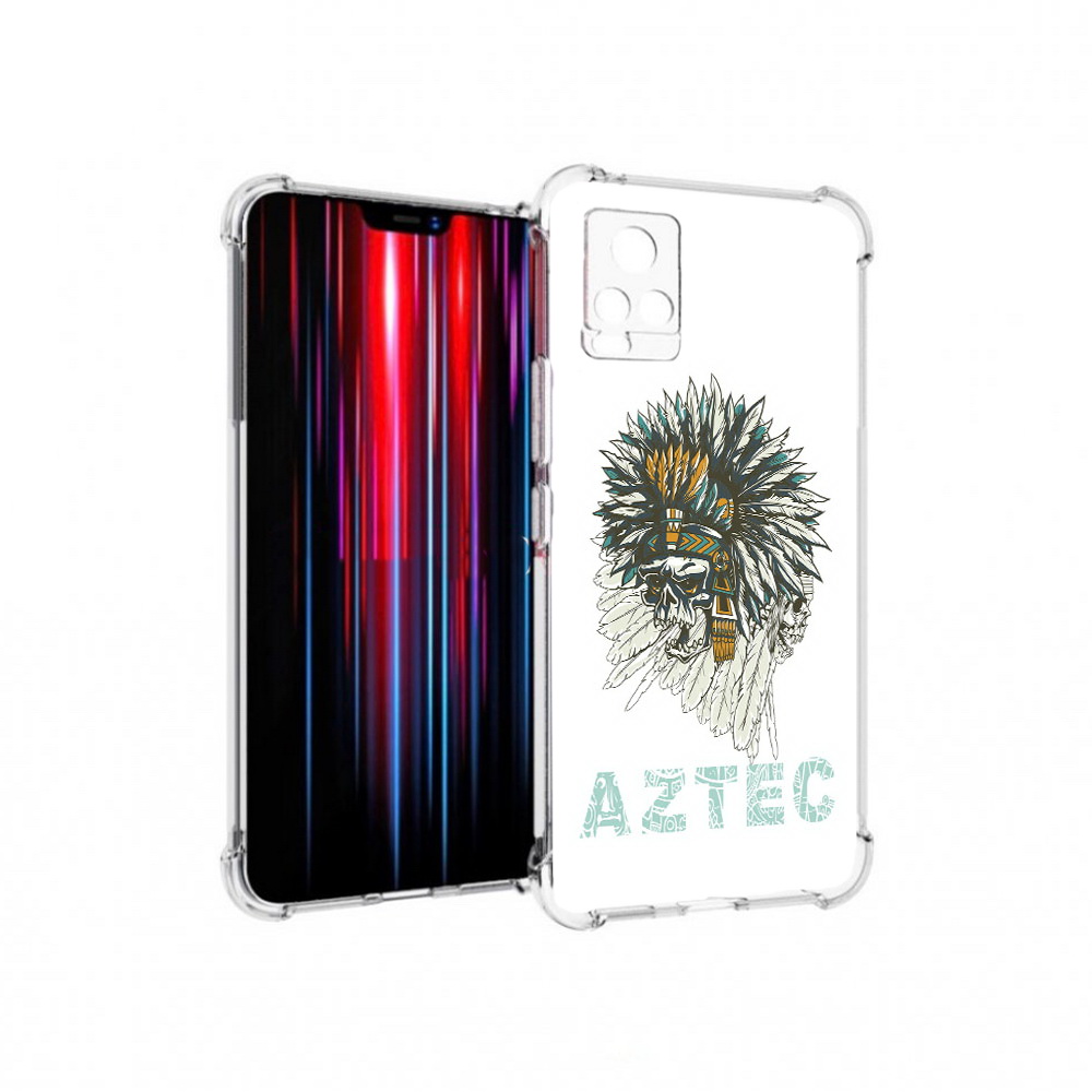 

Чехол MyPads Tocco для Vivo V20 PRO скелет индеец (PT226964.386.602), Прозрачный, Tocco