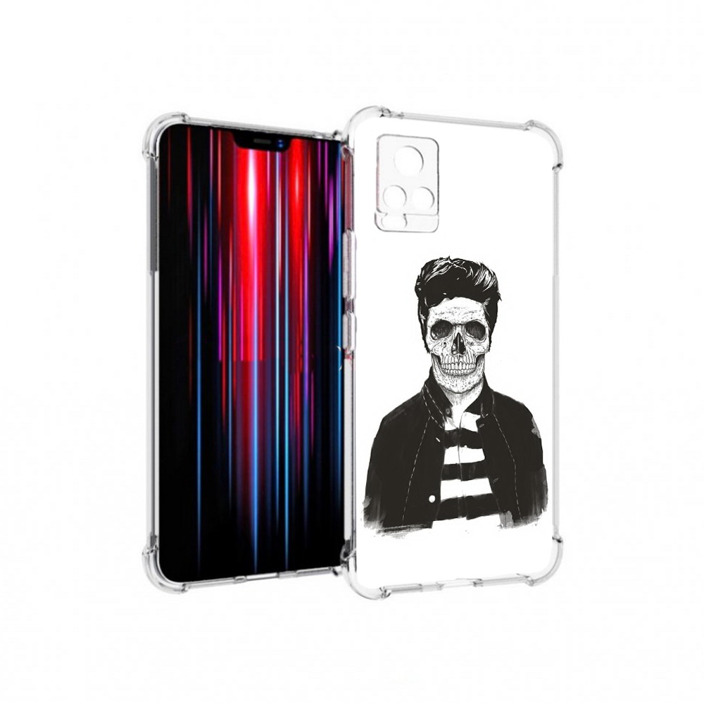 

Чехол MyPads Tocco для Vivo V20 PRO скелет (PT226964.386.604), Прозрачный, Tocco