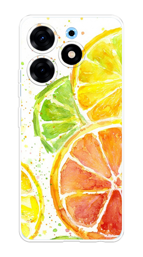 

Чехол Homey на Tecno Spark 10 Pro "Цитрусовые", Белый;желтый;красный;зеленый, 303750-1