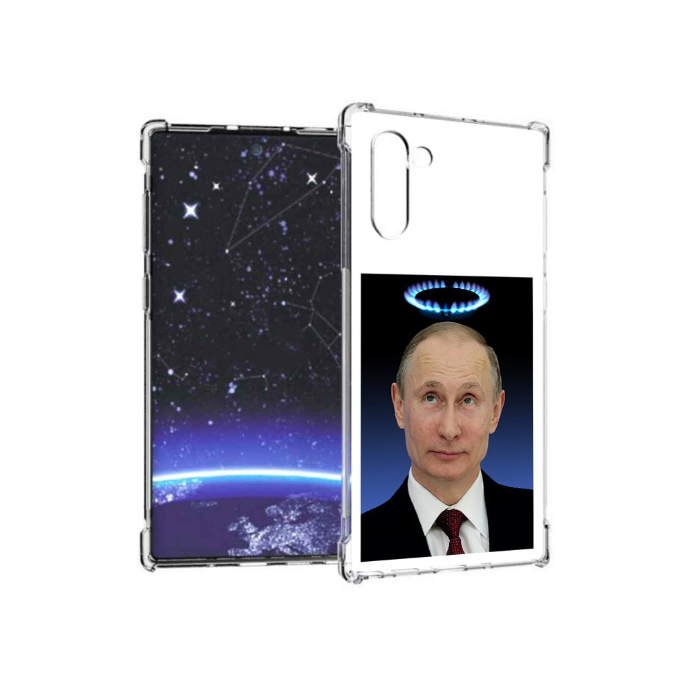 

Чехол MyPads Tocco для Samsung Galaxy Note 10 святой газ (PT135782.511.594), Прозрачный, Tocco