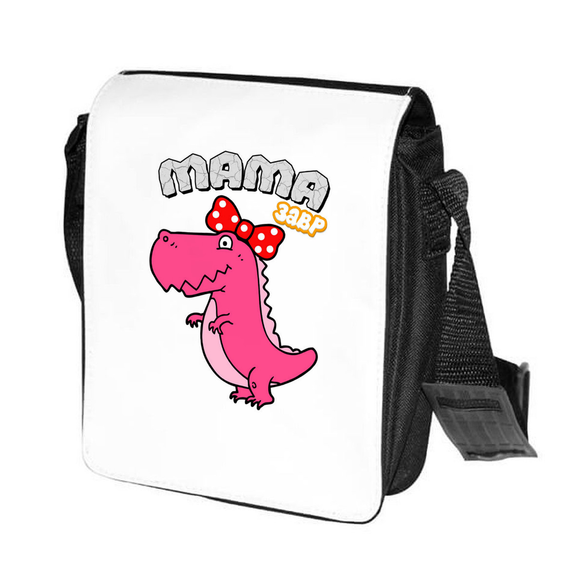 

Сумка женская CoolPodarok CN0151847 черно-белый, Черный;белый, CN0151847