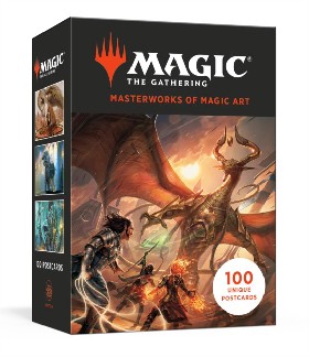 Magic: The Gathering Postcard Set: Masterworks of Magic Art:100 Postcards