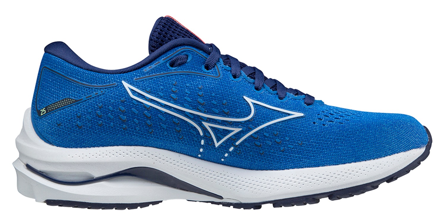 фото Кроссовки женские mizuno wave rider 25 (w) синие 5.5 uk