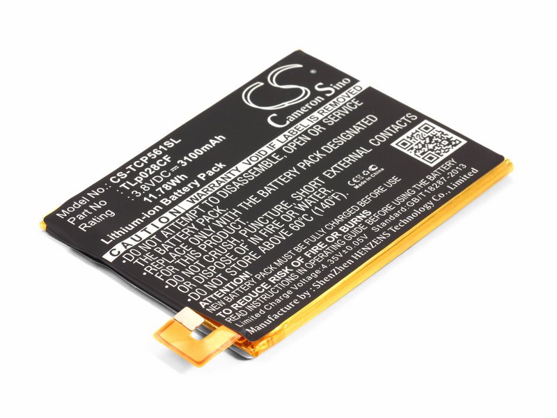 

Аккумуляторная батарея для телефона TCL P561U (TLp028CF)