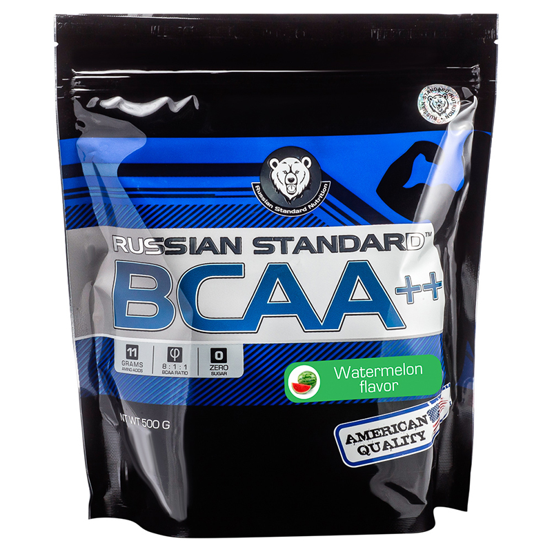 RPS Nutrition BCAA++ 8:1:1, 500 г, вкус: арбуз