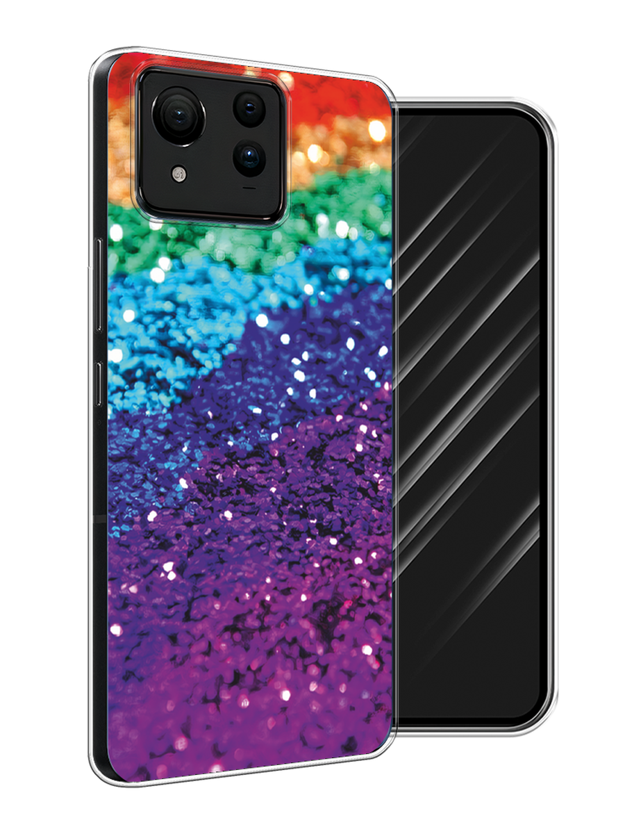 

Чехол Awog на Asus ZenFone 11 Ultra "Блестящая радуга рисунок", Разноцветный, 45250-1
