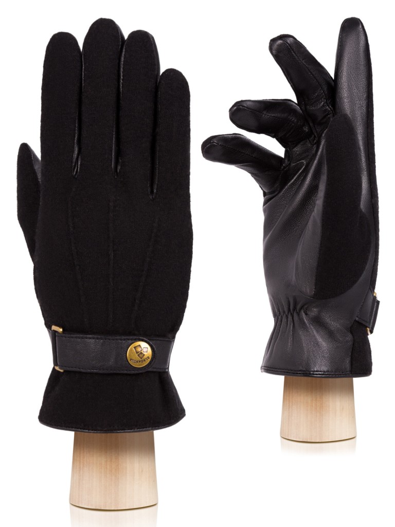 Перчатки женские Eleganzza TOUCHIS0161 черные 9