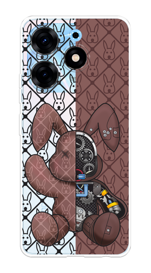 

Чехол Homey на Tecno Spark 10 Pro "Киборг-заяц шоколадный", 303750-1