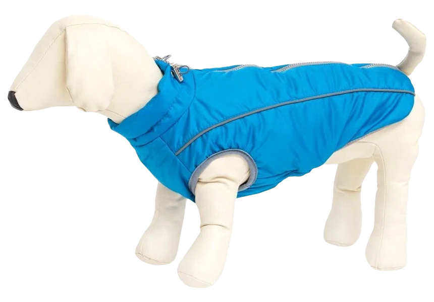 фото Osso fashion osso fashion жилет зимний для собак маленьких пород аляска голубой (30)