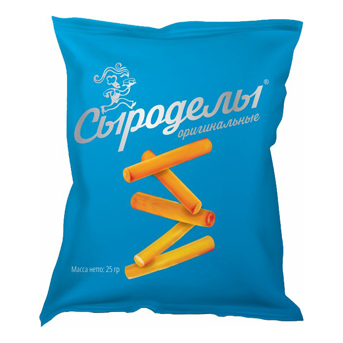 Сырные снеки Сыроделы Сыр копченый оригинальный 25 г