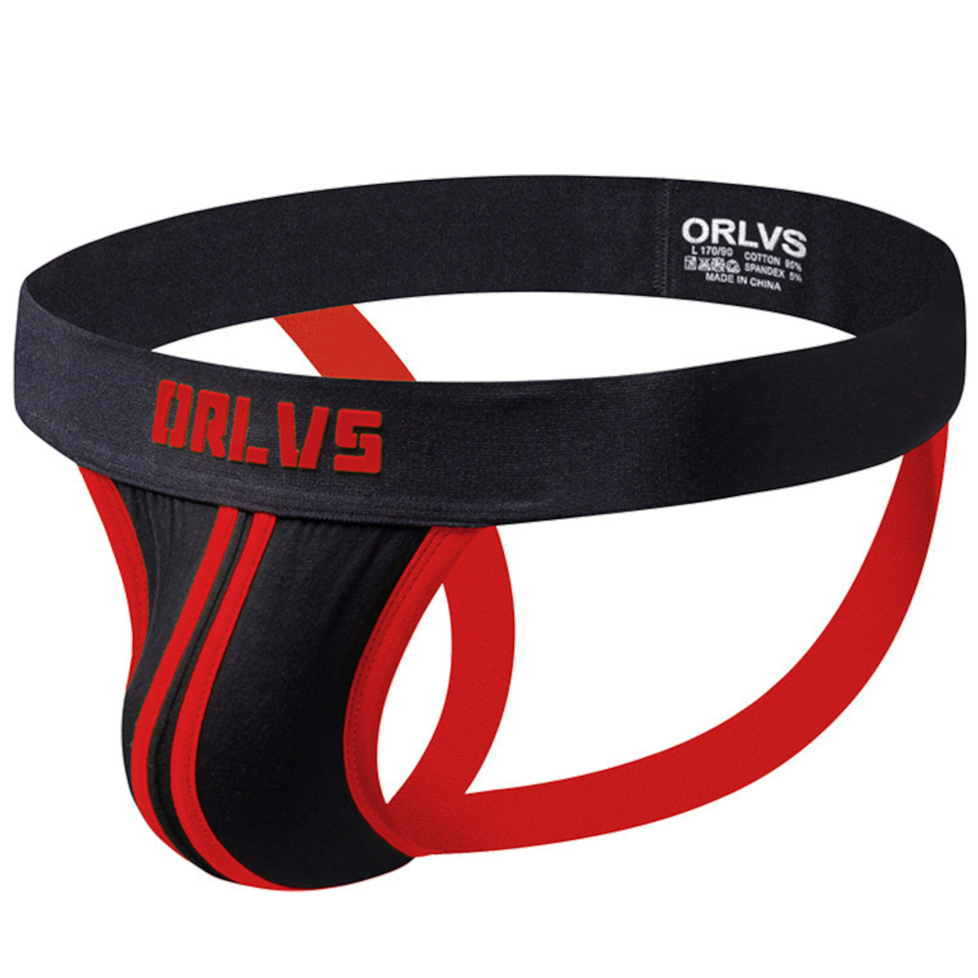 

Трусы мужские ORLVS 166 черные 46 RU, Черный, 166