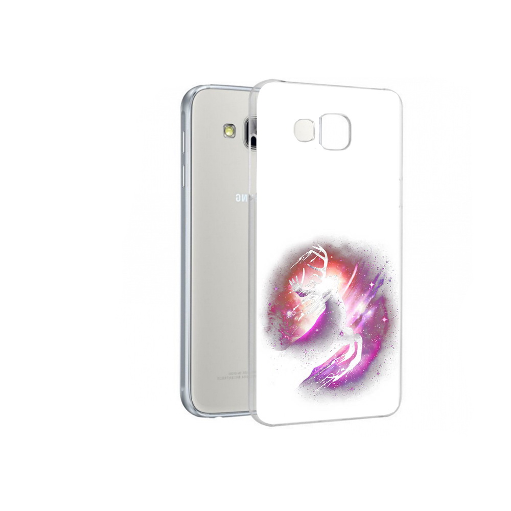 

Чехол MyPads Tocco для Samsung Galaxy A7 звездный олень, Прозрачный, Tocco