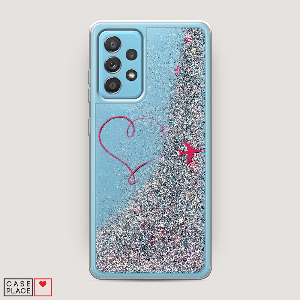 

Чехол Awog на Samsung Galaxy A52s / Самсунг A52s "Сердце и самолет", Разноцветный, 2106591-1