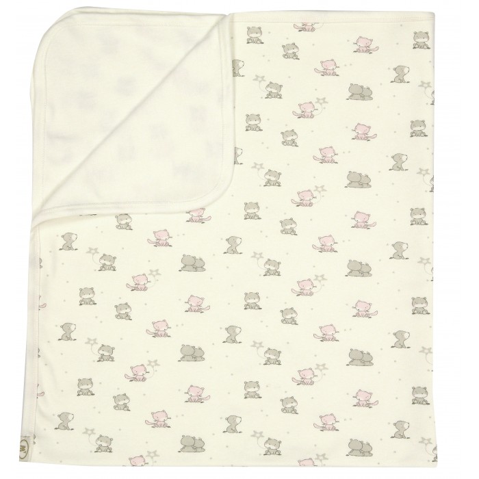Плед Forest kids Air Blanket Зверьки, 85х95 см, розовый, 2303-6