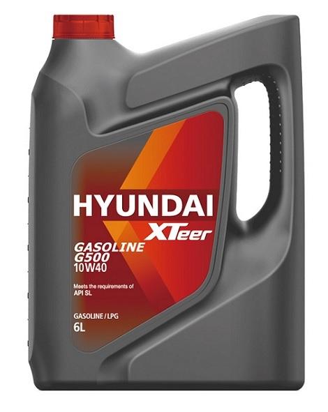 Моторное масло HYUNDAI XTeer Gasoline G500 Sl 10W40 6л