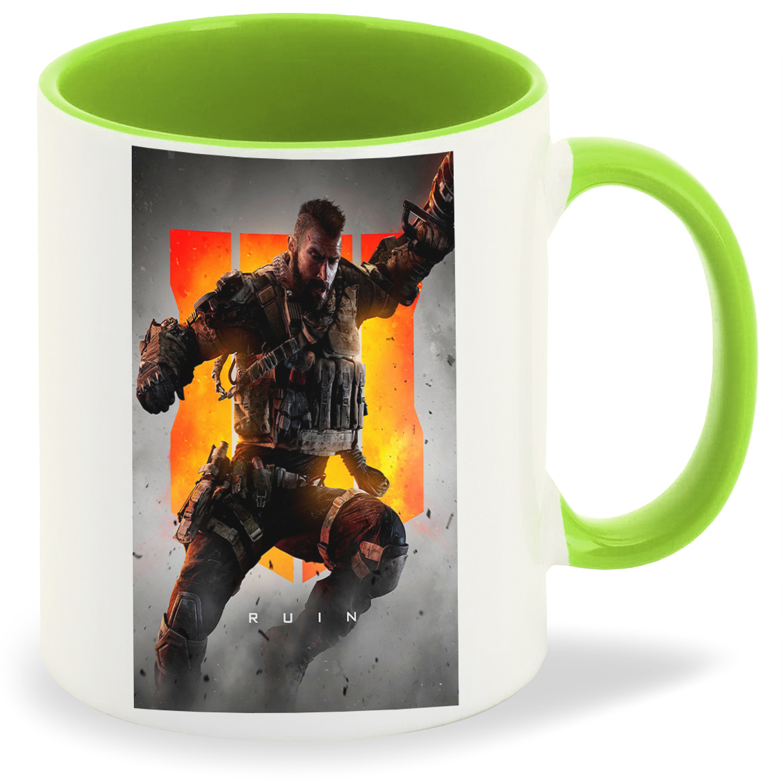 

Кружка CoolPodarok Калда Call Of Duty (мужчина на серо-оранжевом фоне), Калда Call Of Duty (мужчина на серо-оранжевом фоне)