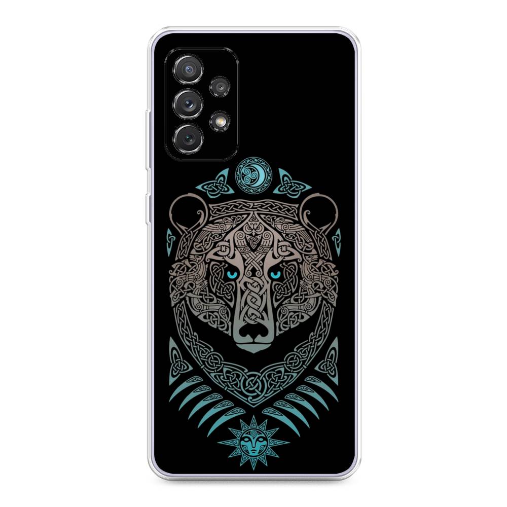 

Чехол Awog на Samsung Galaxy A73 / Самсунг A73 "Кельтский медведь", Черный;серый, 2104650-2