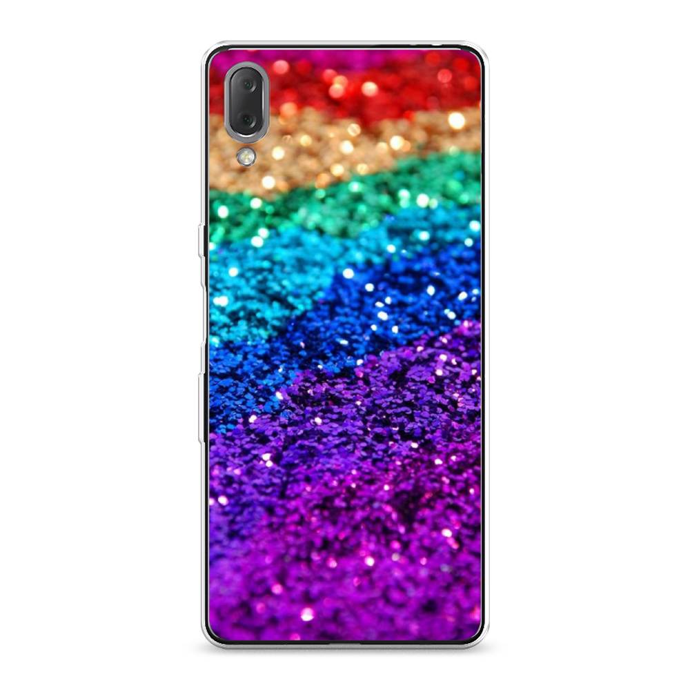 

Чехол Awog на Sony Xperia L3 "Блестящая радуга рисунок", Разноцветный, 54450-3