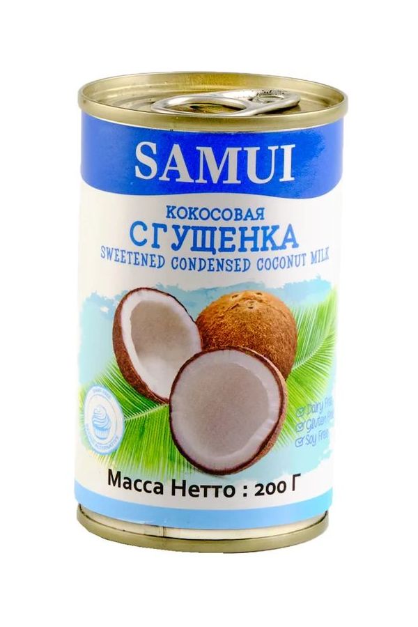 

Растительная сгущенка Samui кокосовая 200 г