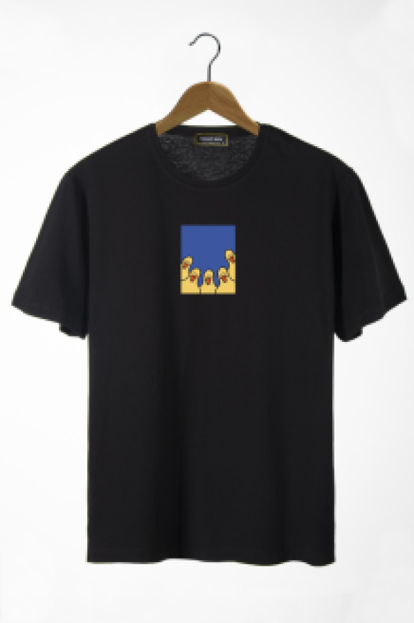 

Футболка женская Terapi Giyim 26200 черная 2XL, 26200