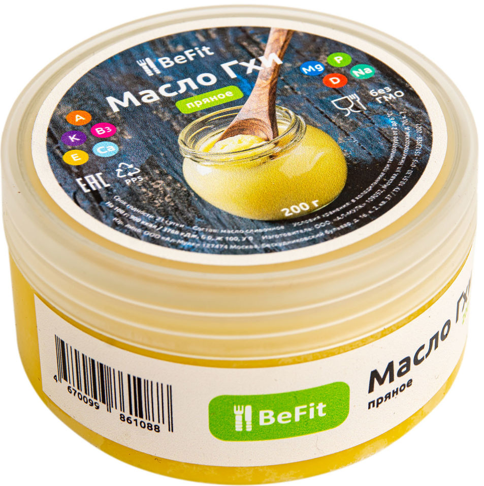 

Масло Befit Гхи Пряное 200г