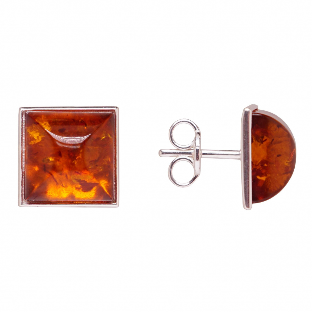 

Серьги из серебра с янтарем Хорошие Вещи S207-0382502, S207-0382502