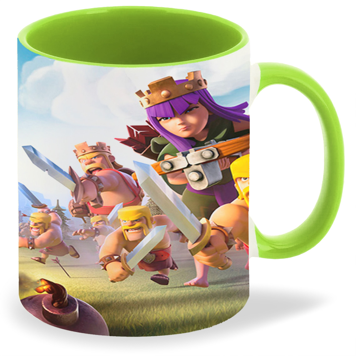 

Кружка CoolPodarok Клэш оф клэнс Clash of Clans (бегут в атаку), Клэш оф клэнс Clash of Clans (бегут в атаку)