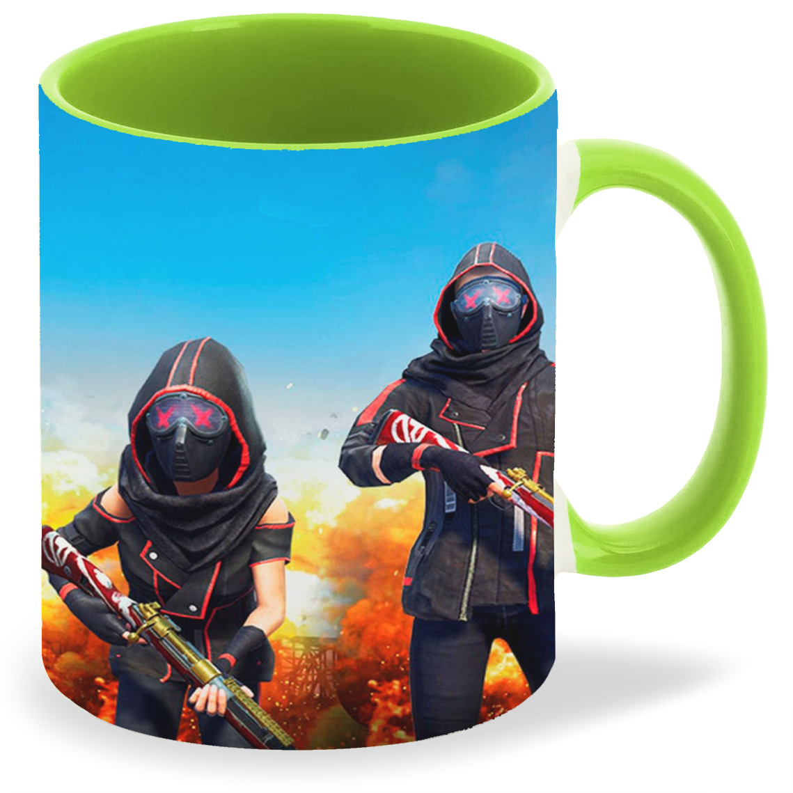 

Кружка CoolPodarok Пабг Pubg(двое на фоне парашутист и взрыв), Пабг Pubg(двое на фоне парашутист и взрыв)